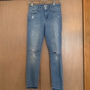 MOTHER DENIM — ANKLE SKINNY JEAN SIZE 25